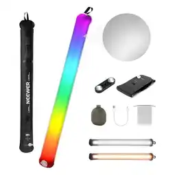 Falabella Luz LED RGB Inflable GC30C Portátil Recargable Foto Video oferta