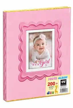 Falabella Álbum Para Bebé Niño 200 Fotos De 10 X 15 Cm Rosa oferta