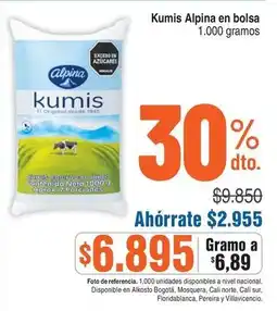 Alkosto Alpina kumis oferta
