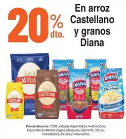 Alkosto Castellano arroz y granos Diana oferta