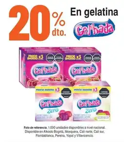 Alkosto Gelhada en gelatina oferta