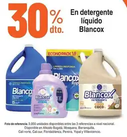 Alkosto Blancox detergente liquido oferta