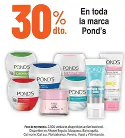 Alkosto Pond's oferta