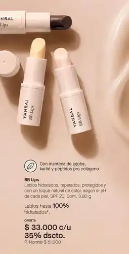 Yanbal Yanbal - bb lips oferta
