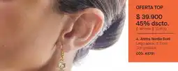 Yanbal Aretes nordia doré cód. 43791 oferta