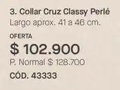 Yanbal Cruz - collar classy perl cód. 43333 oferta