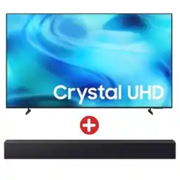 Falabella Televisor 43 pulgadas Crystal UHD 4K Smart UN43U8500HKXZL + Barra de Sonido HW-B400F/ZL oferta