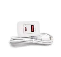 Falabella CARGADOR 20W CON ENTRADAS T-C y USB oferta