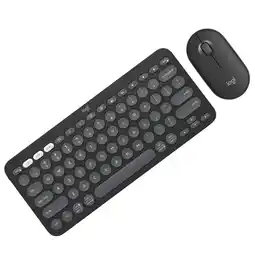Falabella Combo Bluetooth Pebble 2: Teclado K380s + Mouse M350s, Grafito oferta