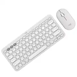 Falabella Combo Bluetooth Pebble 2: Teclado K380s + Mouse M350s, Blanco oferta