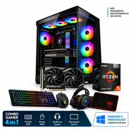 Falabella PC Gamer Ryzen 5 5600G / RTX 5060 8GB / 16GB RAM / 2TB / 700W 80 PLUS BRONCE oferta