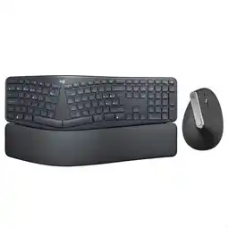 Falabella Combo Ergonómico Inalámbrico Logitech: Teclado ERGO K860 + Mouse MX Vertical oferta