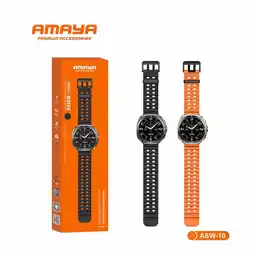 Falabella Smartwactch Amaya ASW10 (Pantalla AMOLED , Monitoreo de Salud y Deportes , Batería Larga Duración) oferta