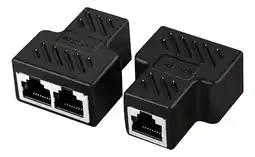 Falabella Adaptador Divisor Splitter Rj45 Lan Ethernet 1 Entrada A 2 Salidas oferta