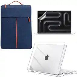 Falabella Carcasa + Screen + Funda Premium Azul Oscuro Para Macbook Neo A3404 2026 oferta