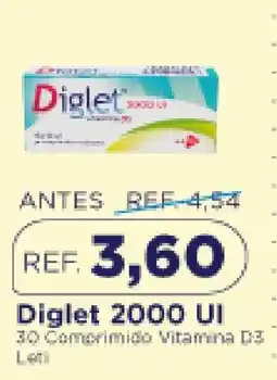 FarmaTodo Diglet 2000 UI oferta