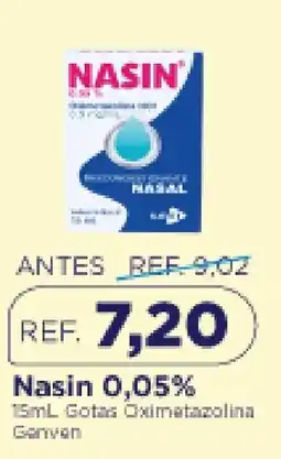 FarmaTodo Nasin 0,05% Gotas Oximetazolina oferta