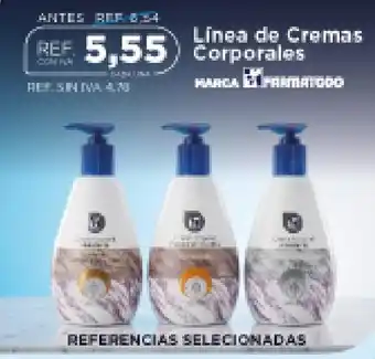 Prmatodo Línea de cremas corporales