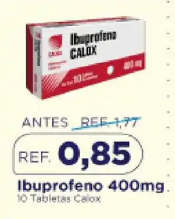 FarmaTodo Calox ibuprofeno 400mg oferta