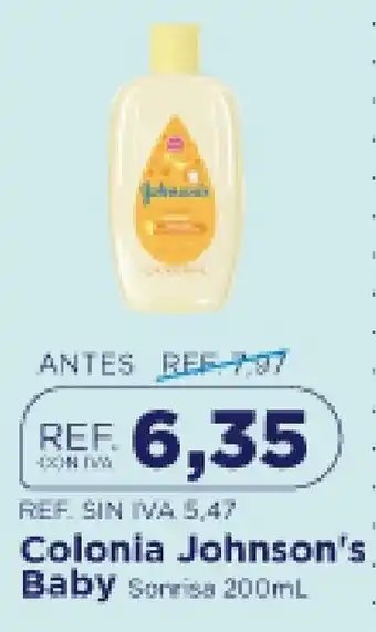 Johnson's Colonia Baby Sonrisa