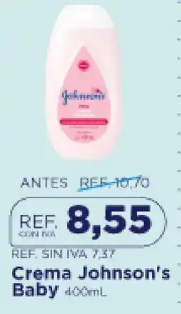 FarmaTodo Johnson's Baby Crema oferta