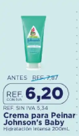 FarmaTodo Johnson's Baby Crema para Pelnar oferta