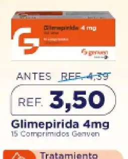 FarmaTodo Genvan Glimepirida 4mg oferta