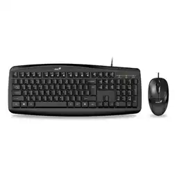 Falabella Combo Teclado y Mouse KM-200 Español Ergónomico Negro oferta