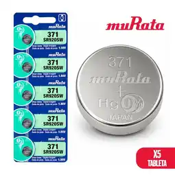 Falabella Pila Murata 371 SR920SW Original 1.55V Tableta X5 oferta