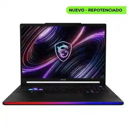 Falabella Portatil Raider 16 Max HX core ULTRA 9 290HX PLUS ram 32gb ssd 1tb rtx 5070Ti oferta