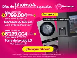 Éxito Nevecon lg 635 lts side by side instaview oferta