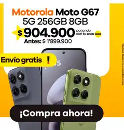 Éxito Motorola Moto G67 oferta