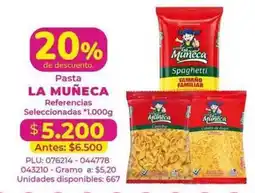 Belalcazar La Muñeca Pasta oferta