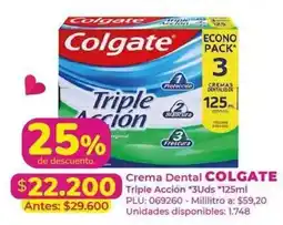 Belalcazar Colgate Crema Dental Triple Accion oferta