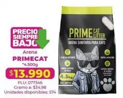 Belalcazar Primecat arena sanitaria para gato oferta
