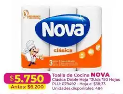 Belalcazar Nova Toalla de Cocina Clásica Doble Hoja oferta