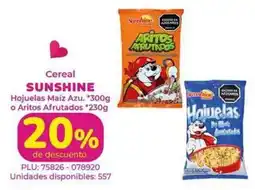 Belalcazar Sunshine cereal hojuelas maiz azul o aritos afrutados oferta