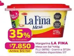 Belalcazar La Fina margarina mesa con sal oferta