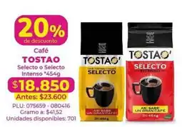 Belalcazar Café TOSTAO Selecto o Selecto Intenso oferta