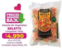 Belalcazar Seletti mezcla de vegetales oferta