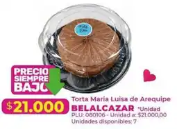 Belalcazar Belalcazar torta maria luisa de arequipe oferta