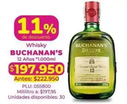 Belalcazar Whisky Buchanan's 12 Años oferta