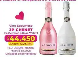 Belalcazar Jp chenet vino espumoso ice demisec o rose oferta