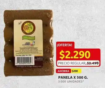 Ara Panela x 500 g oferta