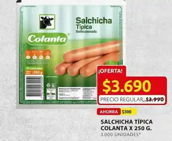 Ara Salchichas colanta oferta