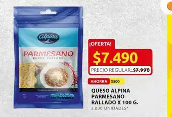 Ara Queso parmesano alpina oferta