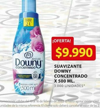 Ara Suavizante downy oferta