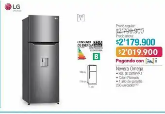 Jumbo Nevera omega lg oferta