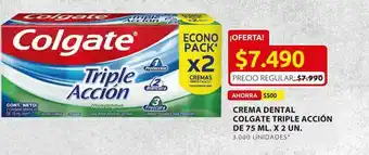 Ara Crema dental colgate triple acción oferta
