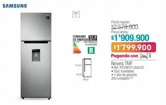 Jumbo Nevera tmf samsung oferta